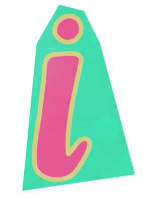 letterI in ransom font